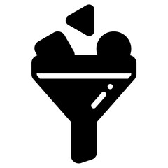 filter glyph icon