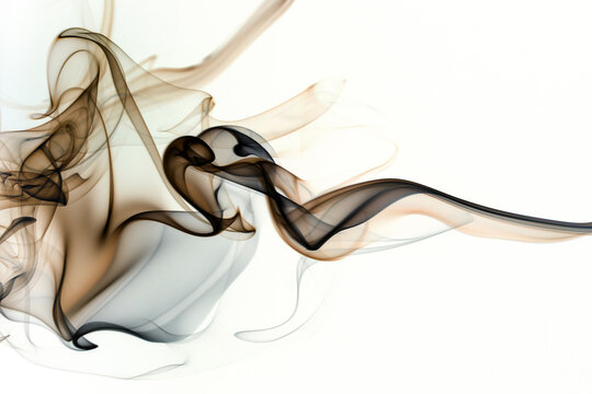 colorful smoke abstract on white background. fire design