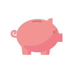 pink piggy bank