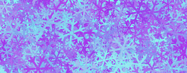 colorful winter show snowflakes background, bg, texture, wallpaper, place for your product