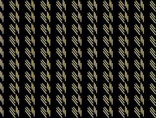A creative composition depicting graphic and geometric shapes. Seamless background, abstraction. Material for printing on paper or fabric.