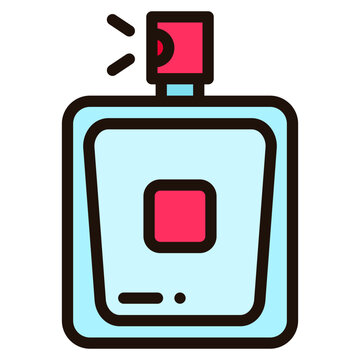 recommend clip art: fragrance filled outline icon