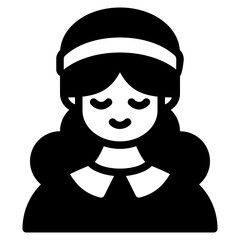 pilgrim glyph icon
