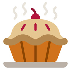 pie flat icon