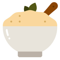 porridge flat icon