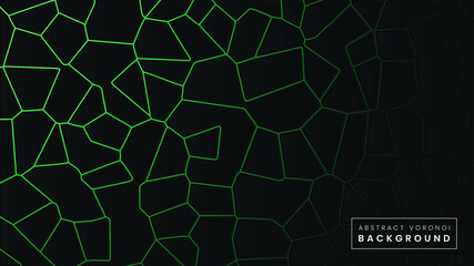 Fototapeta premium Abstract voronoi background vector design illustration