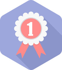 No.1 Badge