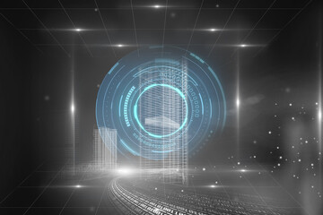 background with code