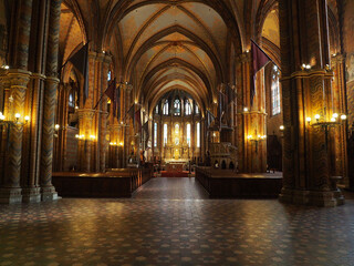 Hungary Matthias church in Budapest 