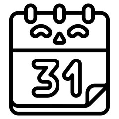 calendar outline icon