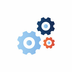 Content Management icon in vector. Logotype