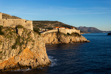 Fort of St. Lawrence (Fort Lovrjenac) in Dubrovnik, Croatia