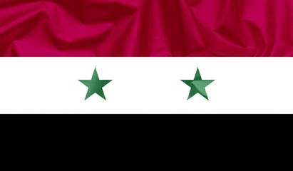 Syria waving flag background.