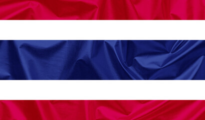 Thailand waving flag background.