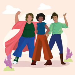 empowered women poster