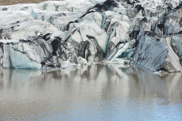 Solheimajokull Glacier, Iceland