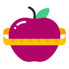 healthy flat icon