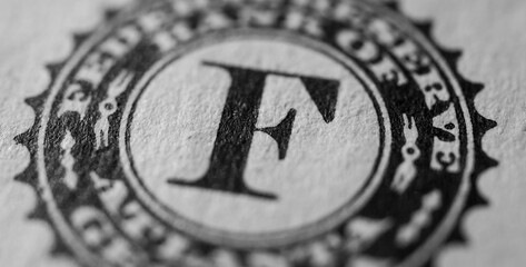 Close up of U.S. Dollar Currency