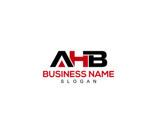 Creative AHB Logo Letter Vector, ah logo design for company