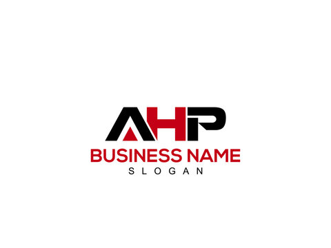 Creative AHP Logo Letter Vector, ah logo design for company