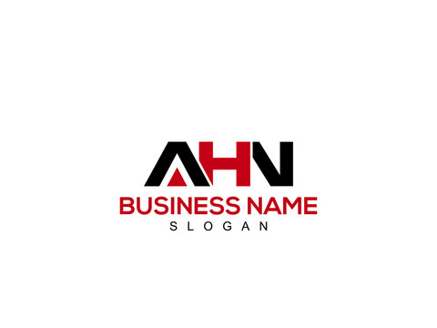 Creative AHN Logo Letter Vector, ah logo design for company