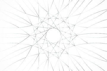 Circle White and gray color abstract geometric background. Tech design. Vector illustration.