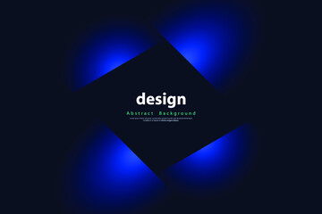 Fototapeta premium Blue abstract background. Technology blue corporate concept business. Design for your ideas, brochure, banner, presentation, Posters. Eps10 vector illustration.