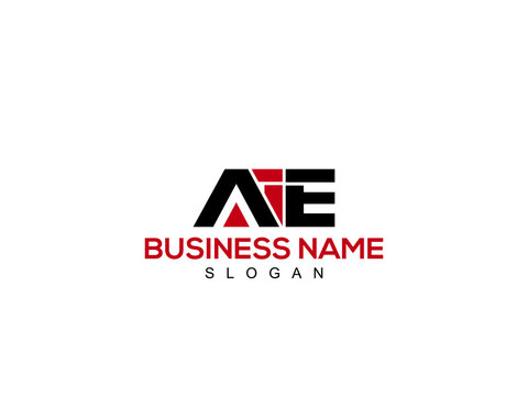 Creative AIE Logo Letter Vector, ai logo design for company