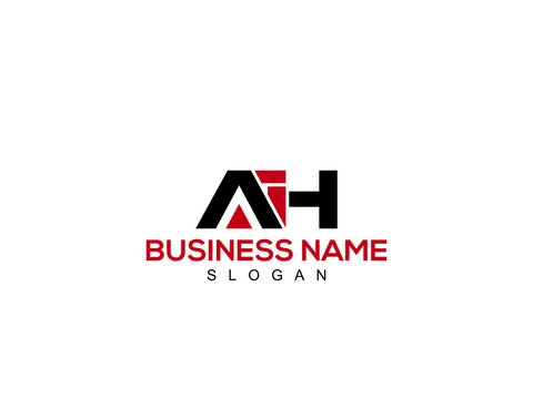 Creative AIH Logo Letter Vector, ai logo design for company