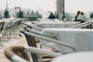 Chairs on Piazza San Marco