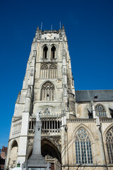 Fototapeta na wymiar basilica of our lady in Tongeren, Belgium,