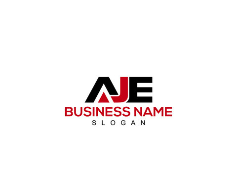 Creative AJE Logo Letter Vector, aj logo design for company