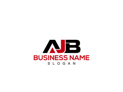 Creative AJB Logo Letter Vector, aj logo design for company