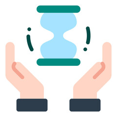 Obraz premium pension flat icon