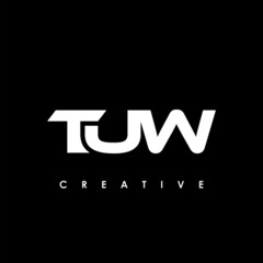 TUW Letter Initial Logo Design Template Vector Illustration