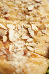 close up of a pancake