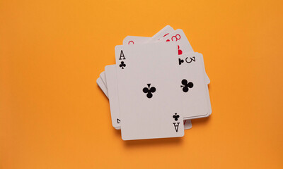 Set of a playing cards