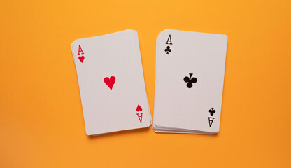 Set of a playing cards
