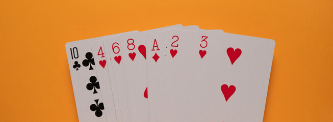 Set of a playing cards