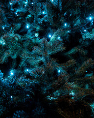 abstract christmas tree