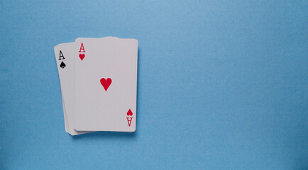 Set of a playing cards