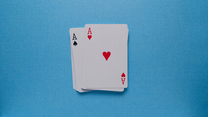 Obraz premium Set of a playing cards