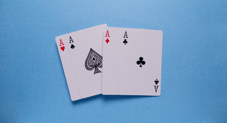 Set of a playing cards