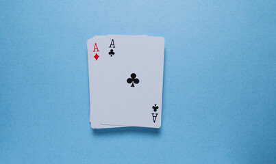 Set of a playing cards