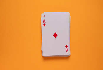 Set of a playing cards