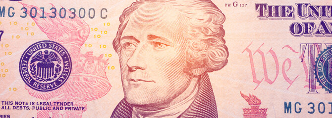 Close up of U.S. Dollar Currency