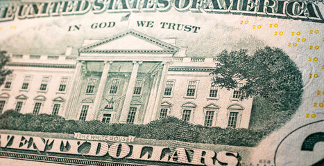 Close up of U.S. Dollar Currency