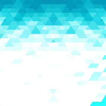 Modern blue geometric shapes background
