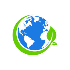 Obraz premium Nature Global Logo can be used for company, icon, and others.
