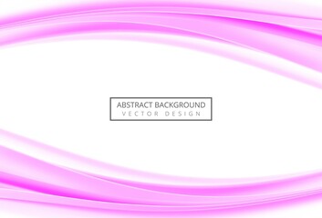 Beautiful stylish pink wave background